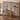 71-Inch Freestanding Room Divider, Modern Rustic Slatted Partition with Open Display Shelf for Living Room