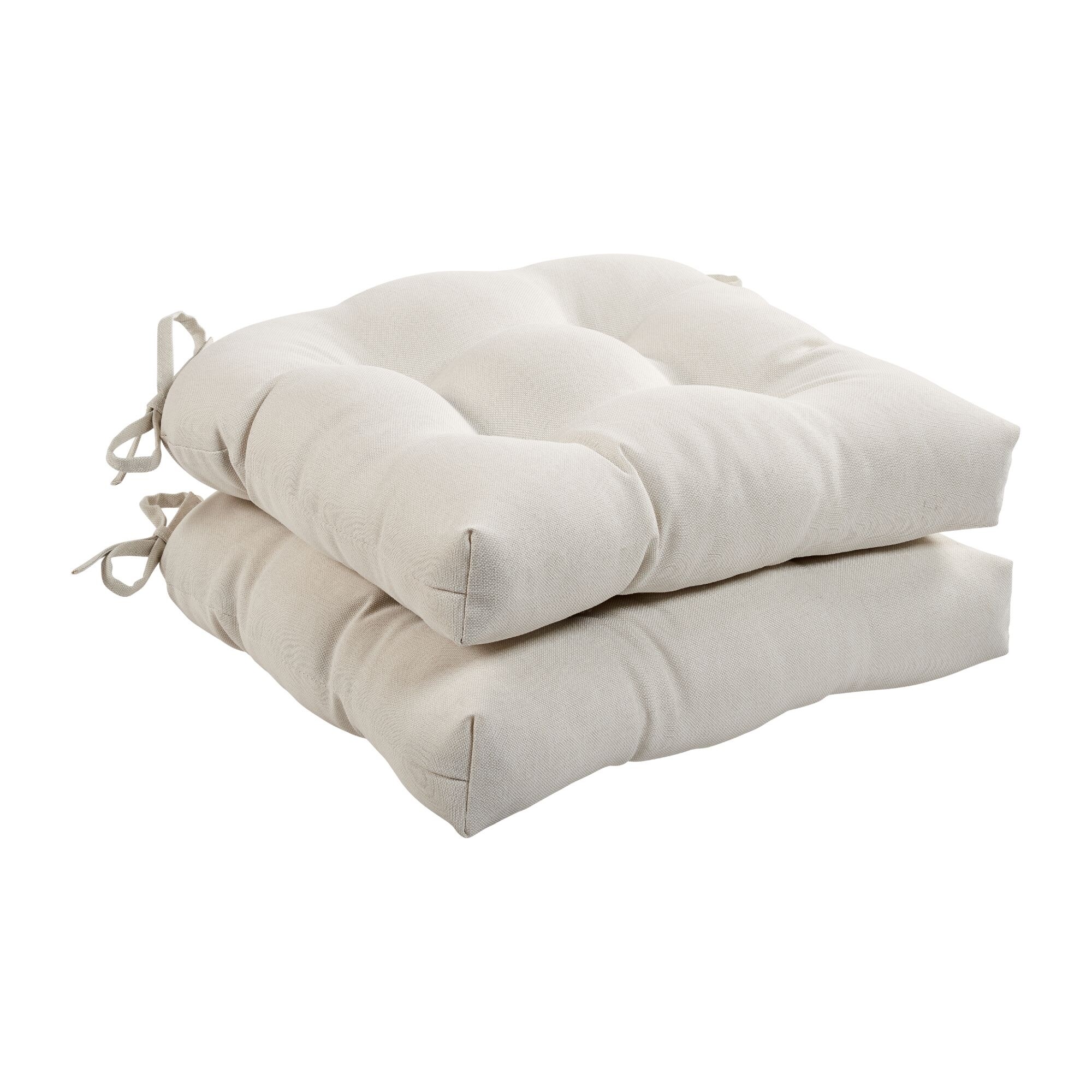 Haven Way Solid Tufted Chair Cushion Set On Sale Bed Bath