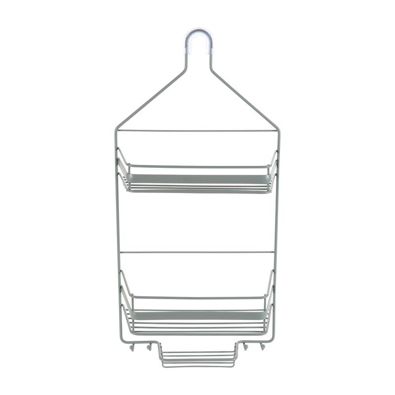 Bath Bliss Regency Shower Caddy in Grey - 10.63 x 4.69 x 22.06