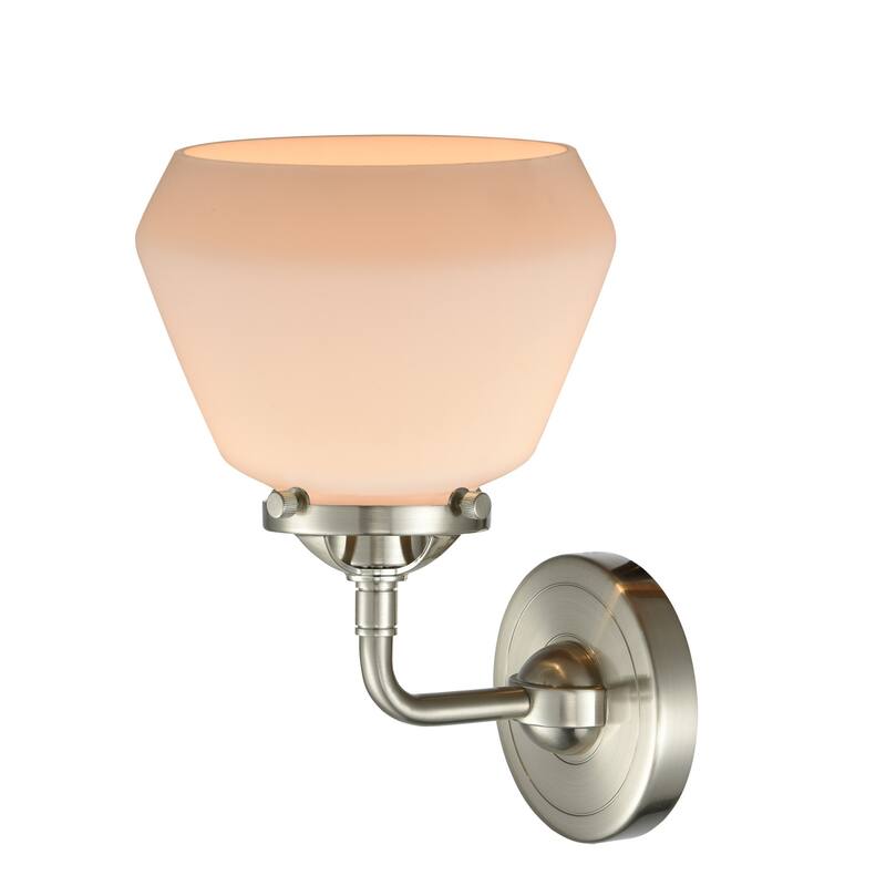 Innovations Lighting Fulton Single Light 9" Tall Bathroom Sconce