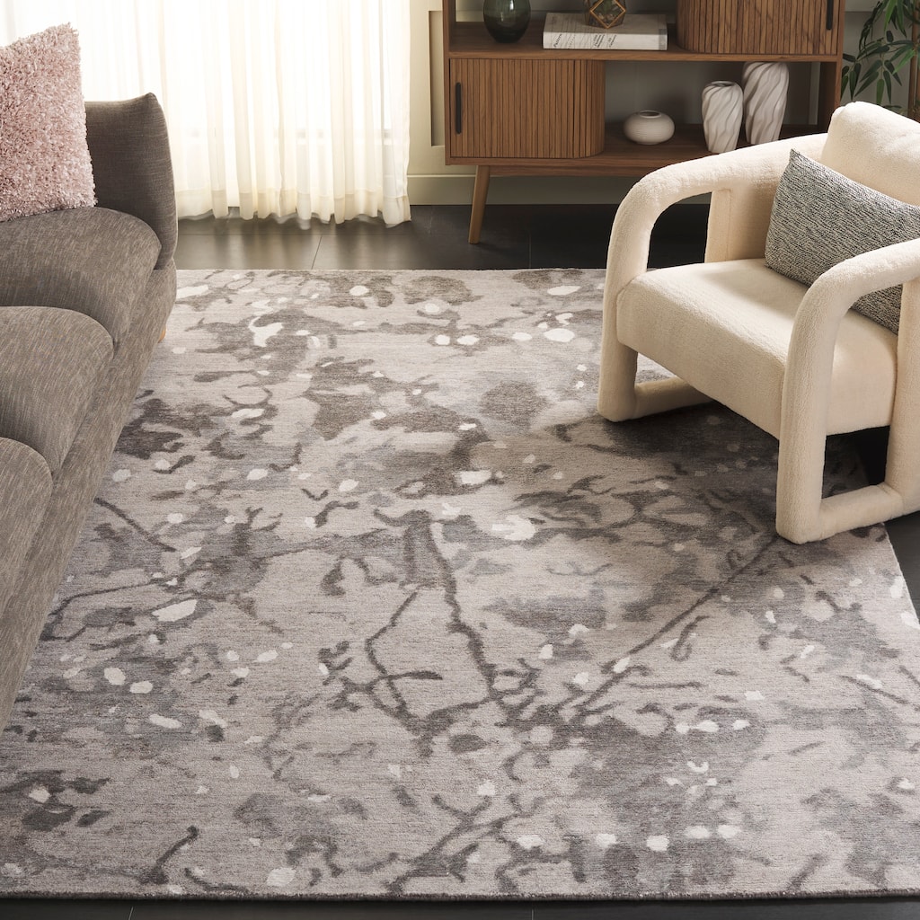 SAFAVIEH Couture Hand-knotted Tibetan Lysandre Modern Wool Rug