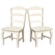 preview thumbnail 11 of 10, International Concepts Solid Wood Versailles Side Chairs - Set of 2