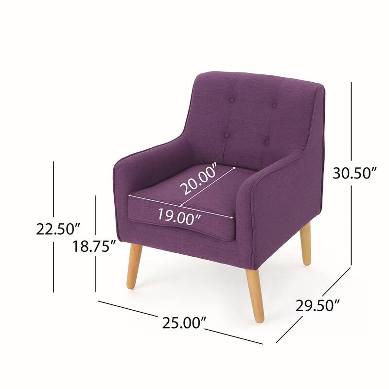 Polyester Fabric Arm Chair