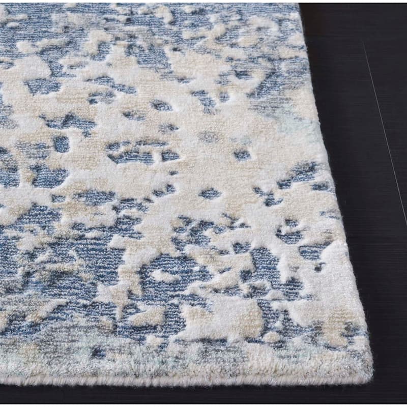 SAFAVIEH Hand-Knotted Mirage Berith Modern Viscose & Wool Rug
