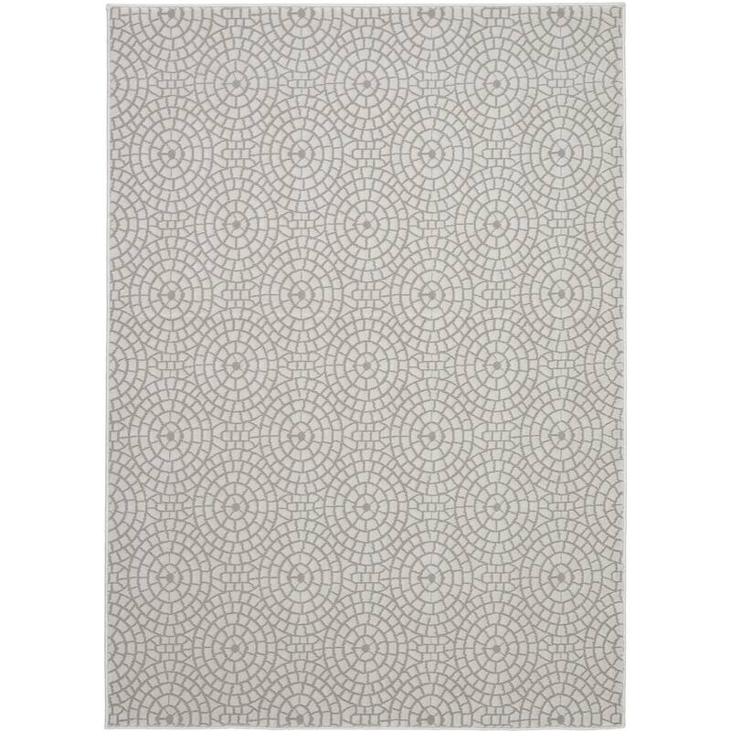 Nourison Urban Chic Modern Geometric Medallions Area Rug