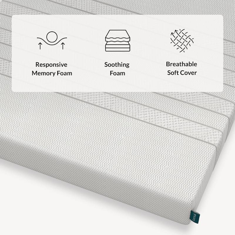 Leesa Kids 7" Mattress with Memory Foam