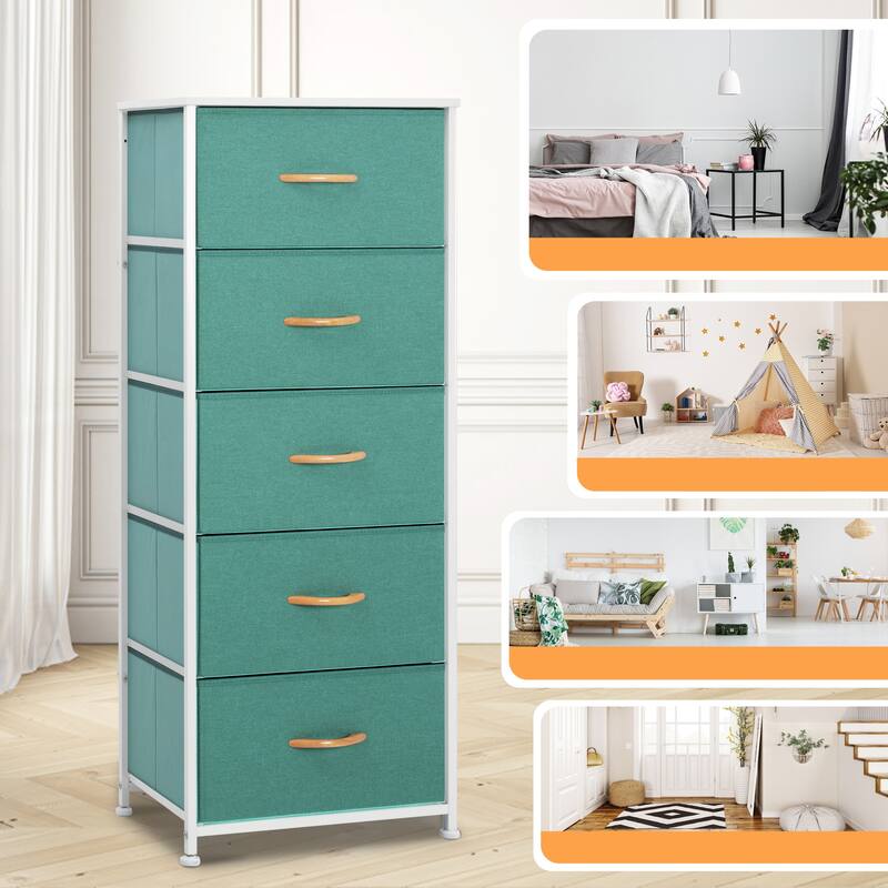 Pellebant 5 Drawers Vertical Storage Tower Organizer