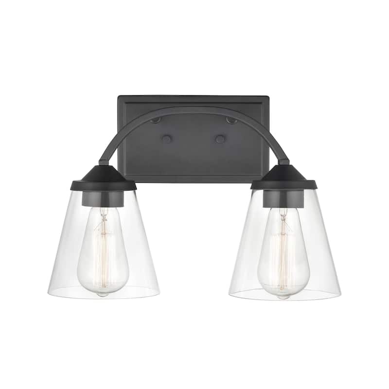 Millennium Lighting Josleen Vanity Fixture in Matte Black Finish