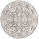 preview thumbnail 13 of 12, SAFAVIEH Brentwood Theresia Traditional Oriental Rug 3' Round - Cream/Grey - Round