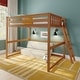 preview thumbnail 12 of 30, Max and Lily Full-Size High Loft Bed Pecan