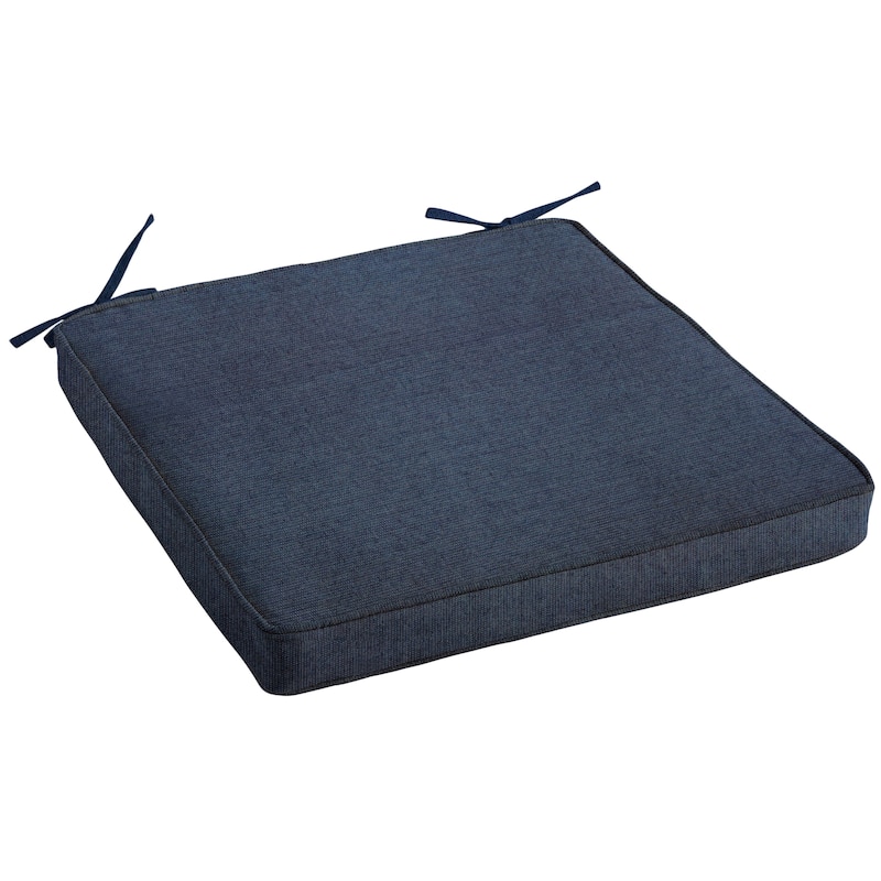 Lehigh Sunbrella Indoor/ Outdoor Chair Cushions, Set of 4 - 19 in w x 16 in d - 19 in w x 16 in d - Spectrum Indigo