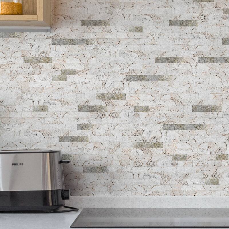 Art3d 10-Sheet Peel and Stick Backsplash Tile for Kitchen Bathroom