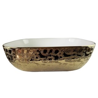 Artes Imperial Golden Vitreous China Vessel Sink