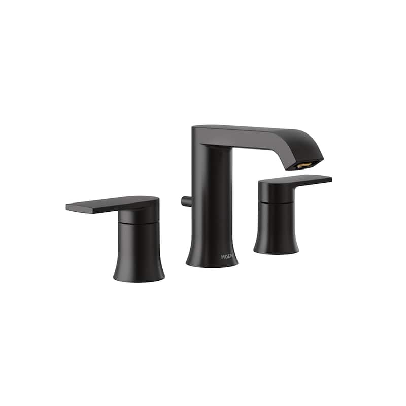 Moen Genta LX 1.2 GPM Widespread Bathroom Faucet with Pop-Up Drain