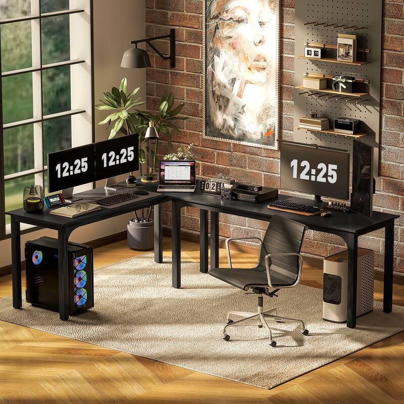 Steel Particleboard Computer Desk Industrial Table and Adjustable Foot