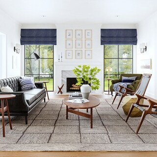 Milo Tiled Wool Area Rug