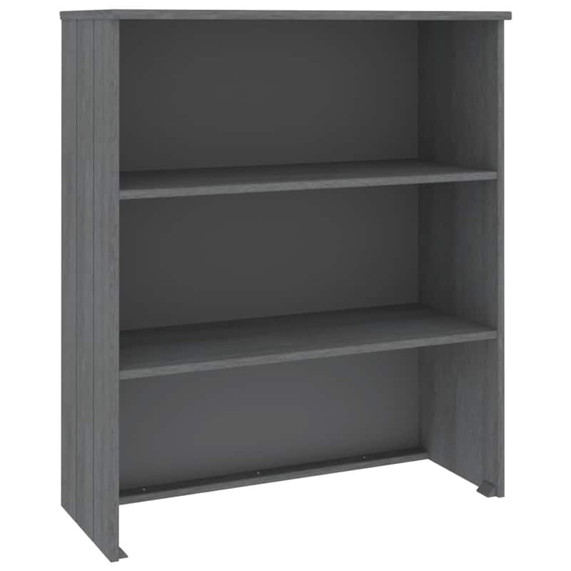 vidaXL Cabinet Top for Highboard Sideboard with Shelves HAMAR Solid Wood Pine - 33.5"x13.8"x39.4"