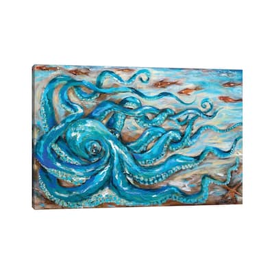 iCanvas "Slithering" by Linda Olsen Canvas Print