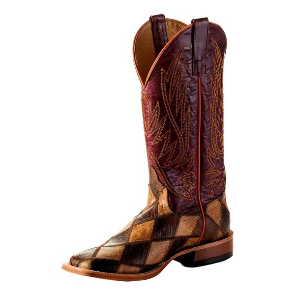horsepower patchwork boots