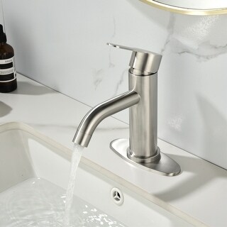 BWE Waschbecken-Armatur Wasserfall – Einhebel, ölgerieben Bronze (ORB)