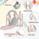 preview thumbnail 39 of 43, Toddler Slide and Swing Set 5 in 1, Kids Playground Climber Slide Playset with Telescope, Freestanding Combination for Babies
