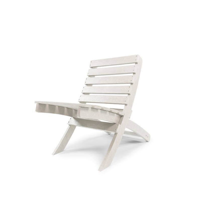 Versailles Quick Assembly All-Weather Outdoor Folding Patio Chair and Table Set - 3-piece