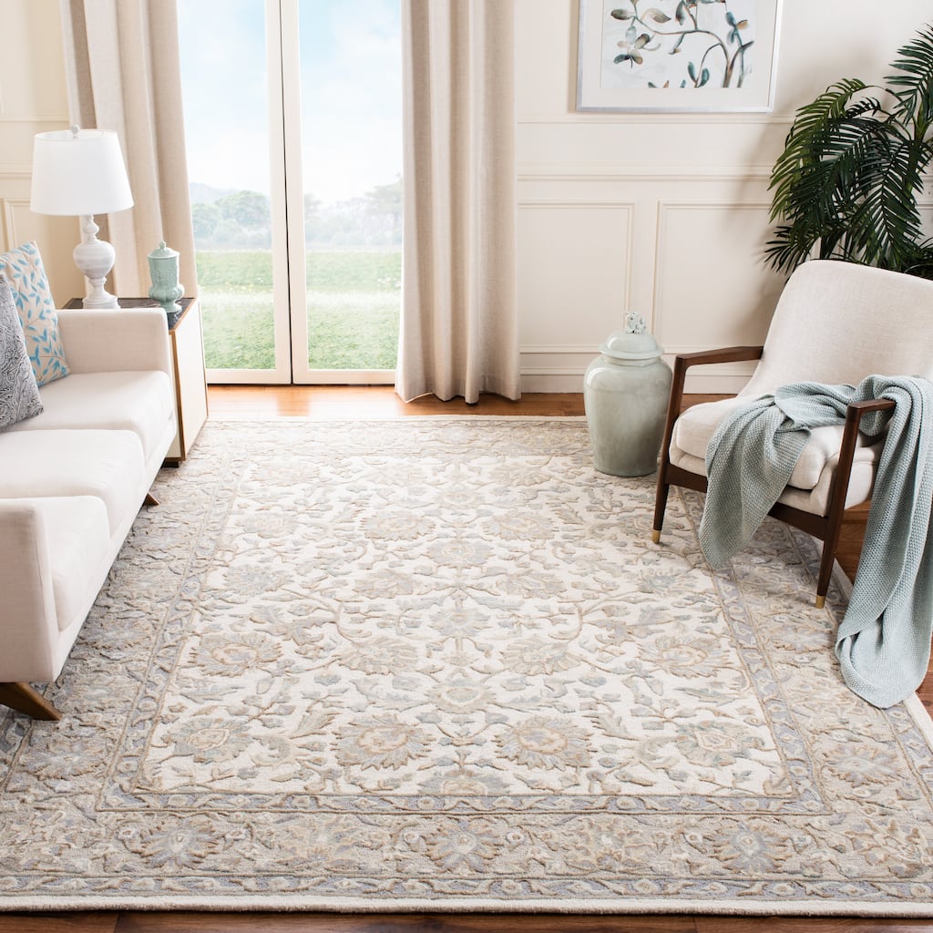 SAFAVIEH, Handmade Glamour Dietgard Traditional Wool Rug