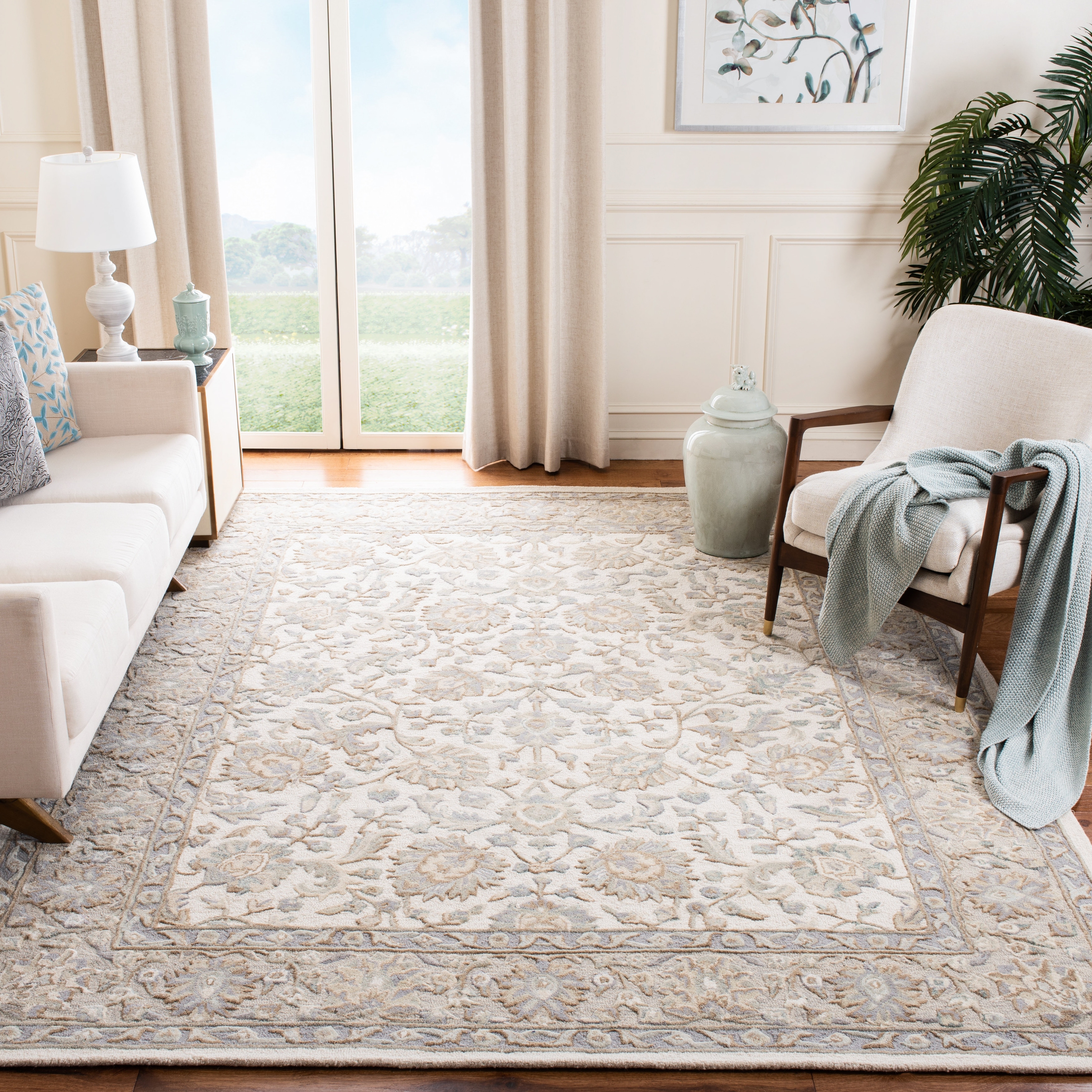 SAFAVIEH, Handmade Glamour Dietgard Traditional Wool Rug