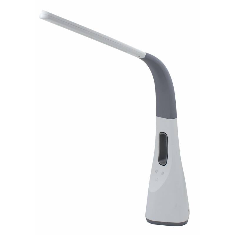 Artiva Oxford Breeze LED Adjustable Desk Lamp, White