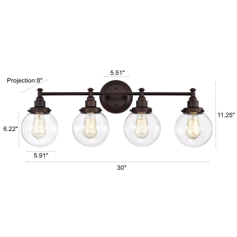 4-light Bath/ Vanity Light