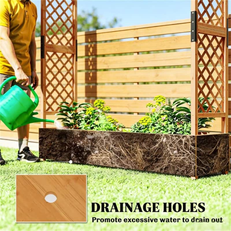 Wooden Flowerpot Box, Plant Rack, Climbing Flower Rack, elevated garden bed