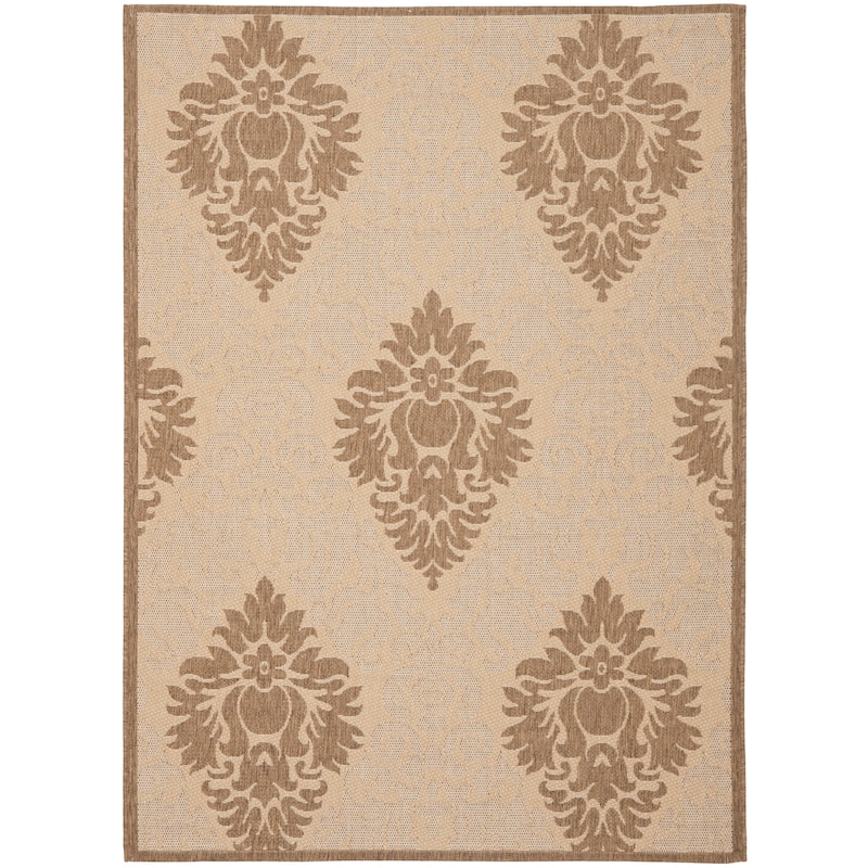 SAFAVIEH Courtyard Willene Boho Indoor/ Outdoor Waterproof Patio Backyard Rug