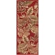 preview thumbnail 9 of 9, Butler Transitional Paisley Area Rug 2'11" x 7'3" - Crimson