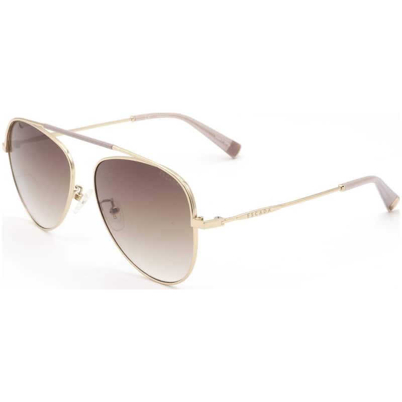 Escada Women's 58mm Gold Matt Pink Tea Sunglasses SESC15F-323M-58