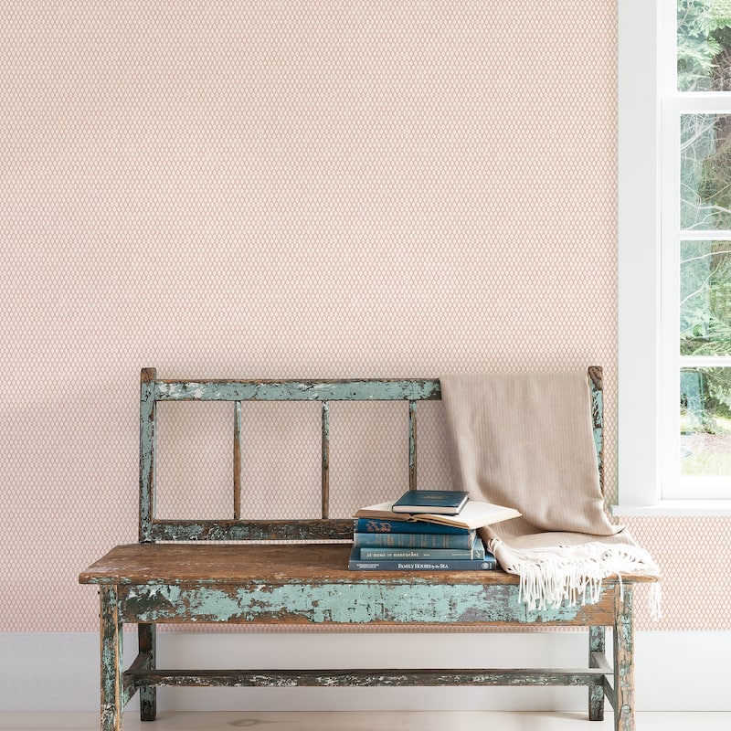 Galerie Wallcoverings Small Prints Geometric Double Links Non-woven Matte Wallpaper Roll