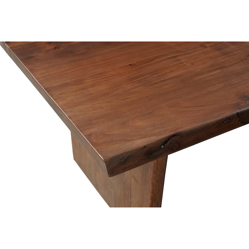 Cedar 7-piece Live Edge Solid Wood Dining Set