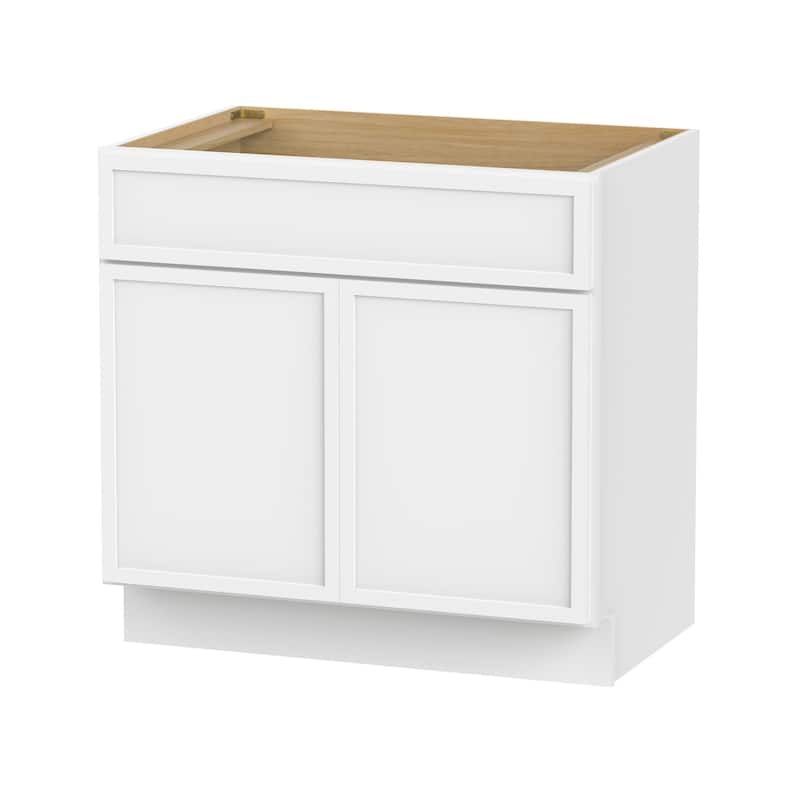 Vanity Art 36" Freestanding Single Base Storage Cabinet with Soft Close Doors