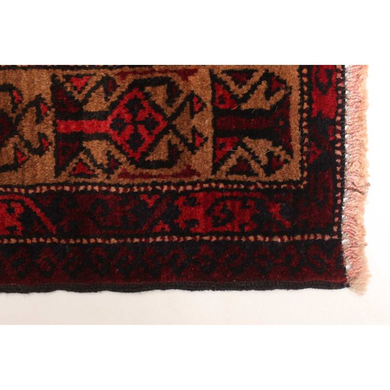 ECARPETGALLERY Hand-knotted Teimani Brown Wool Rug - 3'0 x 4'5