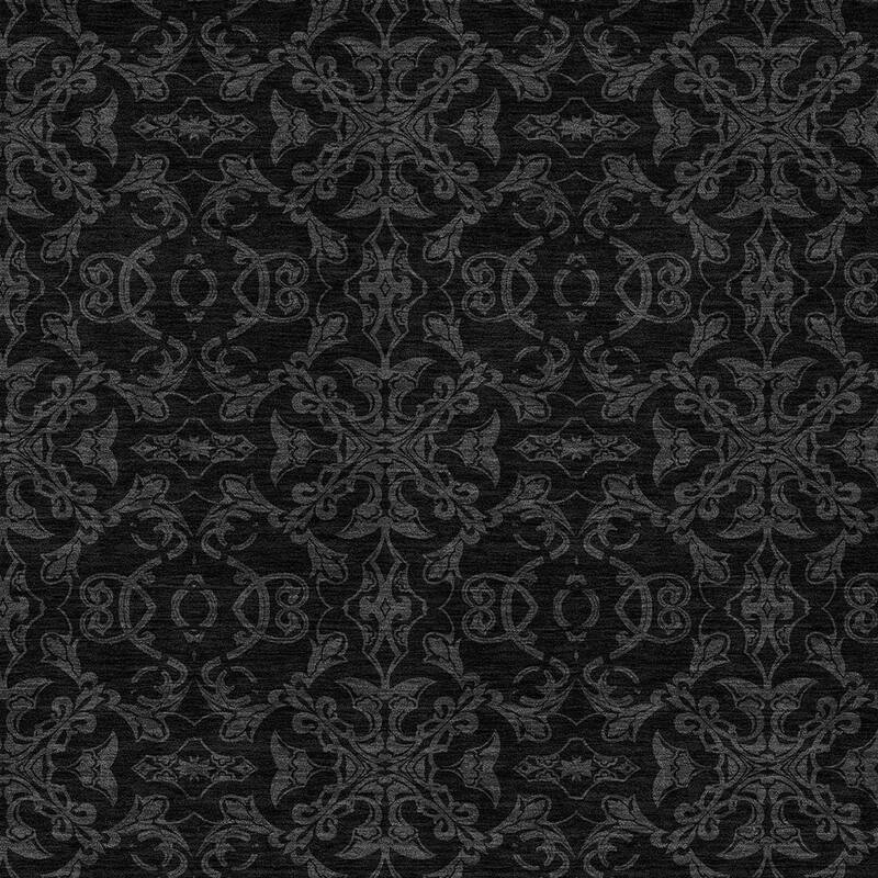 HomeRoots Medallion Transitional Rectangle Outdoor Rug