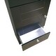 preview thumbnail 4 of 7, Renovators Supply Mahayla 17-3/4" Small Cabinet Vanity Bathroom Sink Black with Faucet, Drain and Overflow