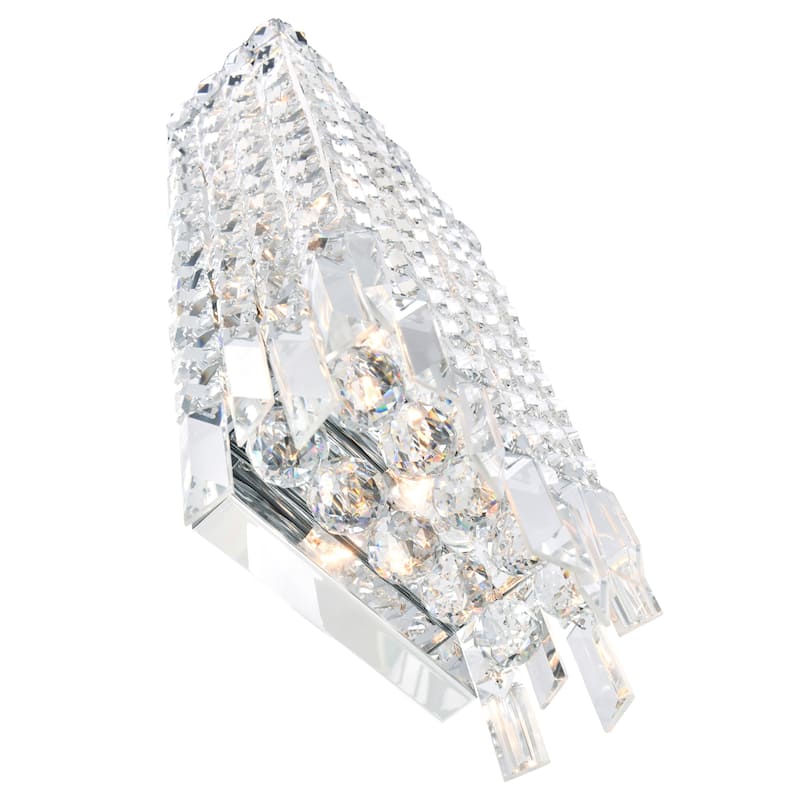 Colosseum 4 Light Wall Sconce With Chrome Finish