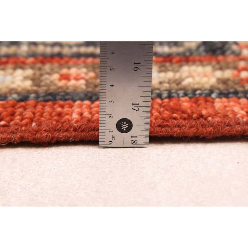 ECARPETGALLERY Hand-knotted Jules Serapi Red Wool Rug - 6'0 x 9'0