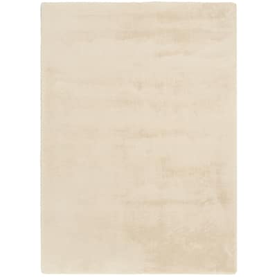 Nourison Soft Plush Faux Fur Indoor only Solid Area Rug