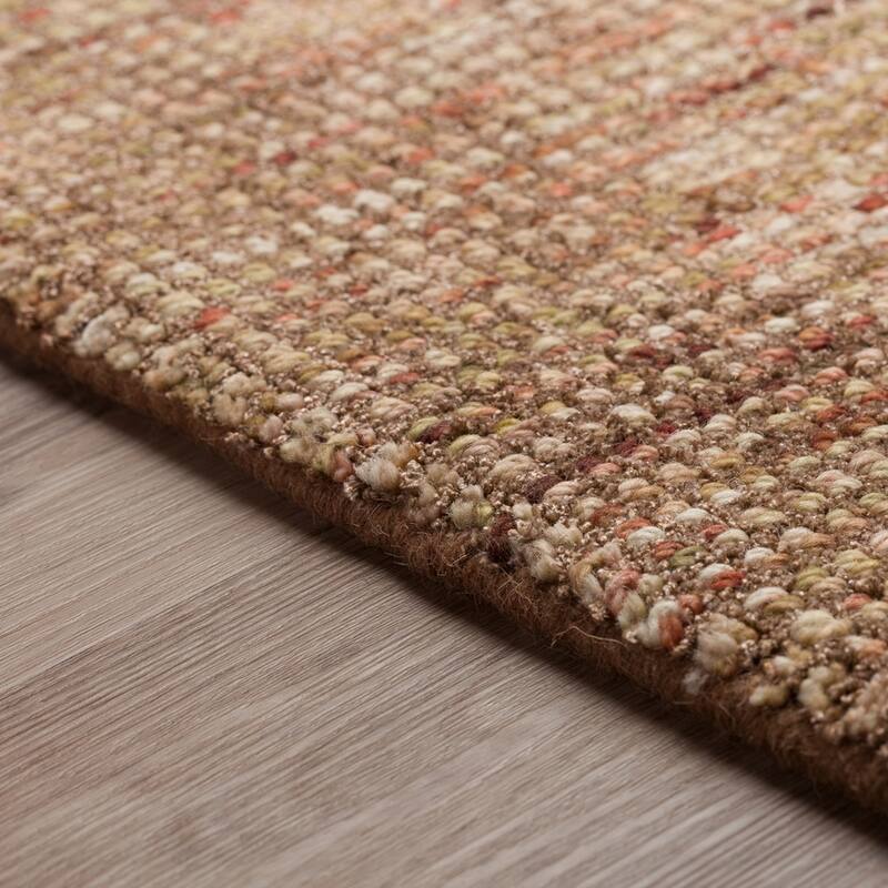 Addison Mission Multi Solid Tone Wool Blend Area Rug
