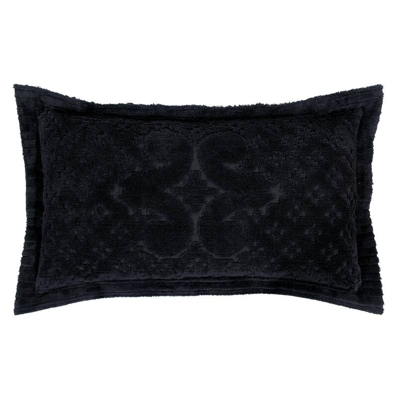 Better Trends Chenille Bedspread Set with Sham Medallion Design 100% Cotton Soft Machine Washable Tufted Ashton Collection