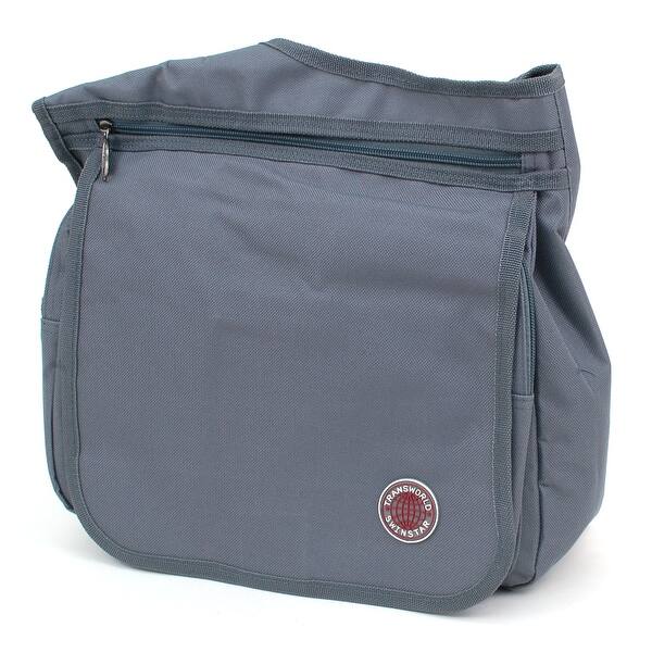 Shop Messenger Bag Cross Body Organizer Briefcase Medium Size Multiple Pockets Purse One Size Overstock 31805668