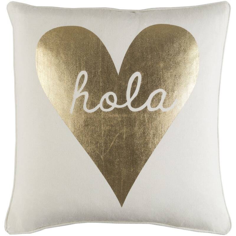 Decorative 18-inch Hill Feather Down or Polyester Filled Throw Pillow