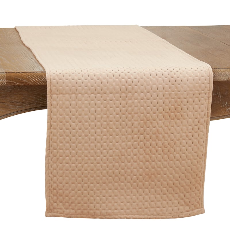 Long Table Runner With Pinsonic Velvet Design