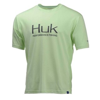 Shop Huk Men S Icon X Key Lime Xxx Large Short Sleeve Shirt Overstock 28352418