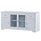 preview thumbnail 6 of 27, Rectangle TV Stand for TV up to 65in with 4 Doors